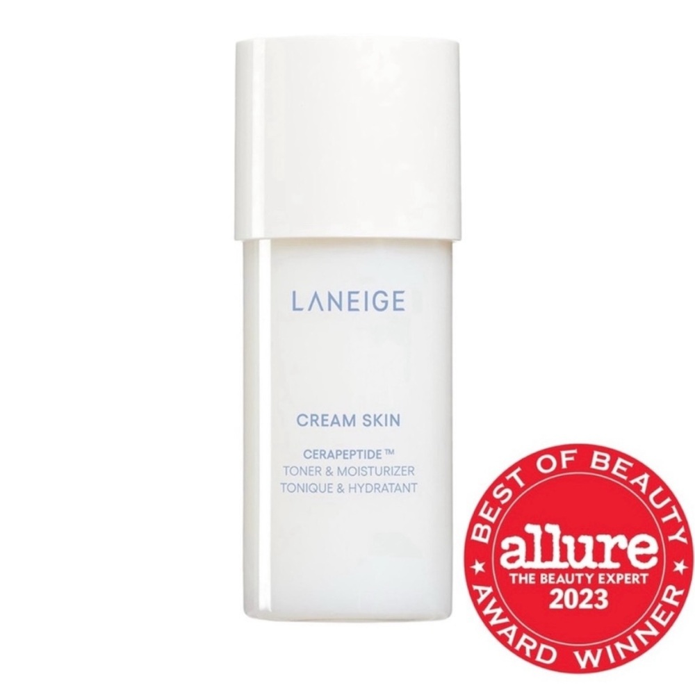 NEW! LANEIGE Cream Skin Toner and Moisturizer - Mini Size (50 mL.)